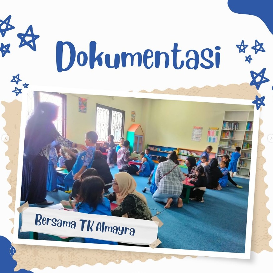 Wisata Literasi : Kunjungan Ke Perpustakaan Jakarta Utara Bersama Almayra